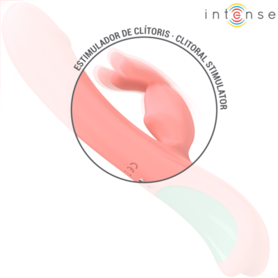 INTENSE - RACHEL RABBIT VIBRADOR 5 VIBRAÇÕES ROSA 10 Intense - rachel rabbit vibrador 5 vibrações rosa intense fun caliente. Pt