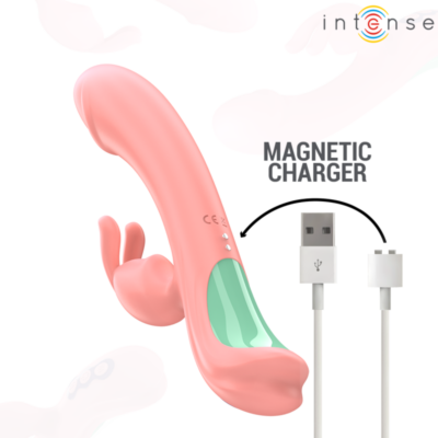 INTENSE - RACHEL RABBIT VIBRADOR 5 VIBRAÇÕES ROSA 15 Intense - rachel rabbit vibrador 5 vibrações rosa intense fun caliente. Pt