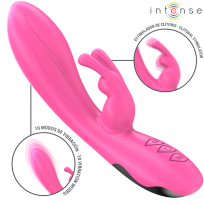Alternative view of INTENSE - RANDALL RABBIT VIBRADOR 10 VIBRAÇÕES ROSA