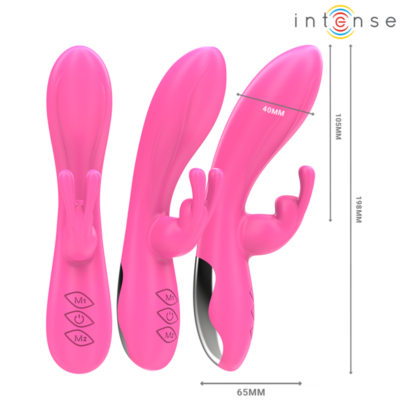 Intense - randall rabbit vibrador 10 vibrações rosa intense fun caliente. Pt