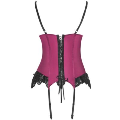 Livco corsetti fashion - agrafena cf 90436 corset + tanga borgonha s/m livco corsetti sets caliente. Pt