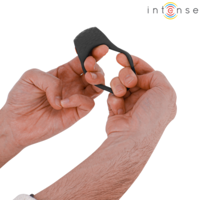 Intense - clover vibrador anel penis 10 vibrações preto intense couples toys caliente. Pt