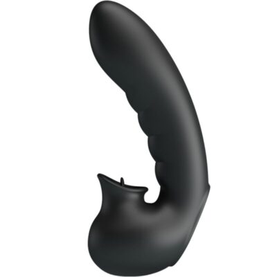 Alternative view of PRETTY LOVE - HOBGOBLIN VIBRATING FINGER CASE 12 VIBRAÇÕES + ESTIMULADOR DE CLITÓRIS PRETO