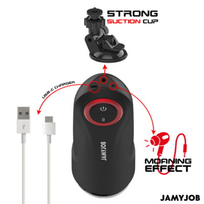 JAMYJOB - MASTURBADOR AUTOMÁTICO DE VAGINA POR GRAVIDADE 5 MODOS DE SUCÇÃO 14 Jamyjob - masturbador automático de vagina por gravidade 5 modos de sucção jamyjob caliente. Pt