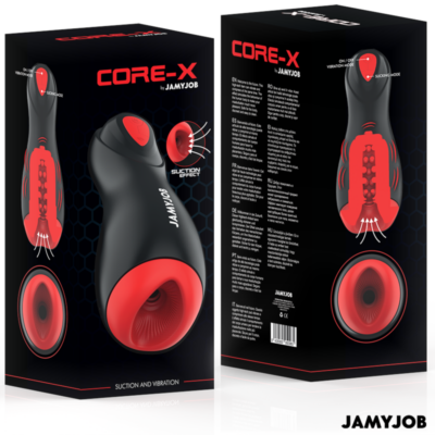 Jamyjob - masturbador automático core-x 5 modos de sucção e vibração jamyjob caliente. Pt
