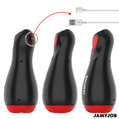 Jamyjob - masturbador automático core-x 5 modos de sucção e vibração jamyjob caliente. Pt