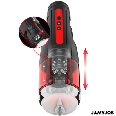JAMYJOB - MASTURBADOR AUTOMÁTICO DE VAGINA CYCLONE 10 MODOS DE ROTAÇÃO E IMPULSO 10 Jamyjob - masturbador automático de vagina cyclone 10 modos de rotação e impulso jamyjob caliente. Pt