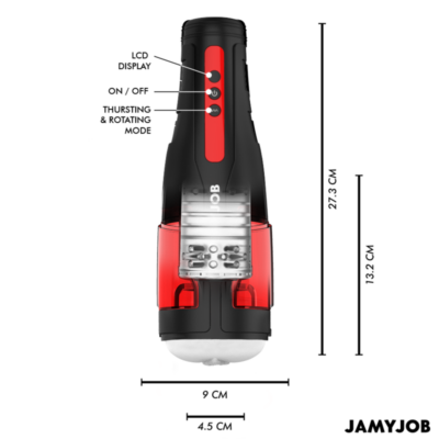 JAMYJOB - MASTURBADOR AUTOMÁTICO DE VAGINA CYCLONE 10 MODOS DE ROTAÇÃO E IMPULSO 11 Jamyjob - masturbador automático de vagina cyclone 10 modos de rotação e impulso jamyjob caliente. Pt