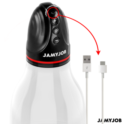 Jamyjob - xpand lite bomba de teste automática 3 níveis de sucção cinza jamyjob caliente. Pt