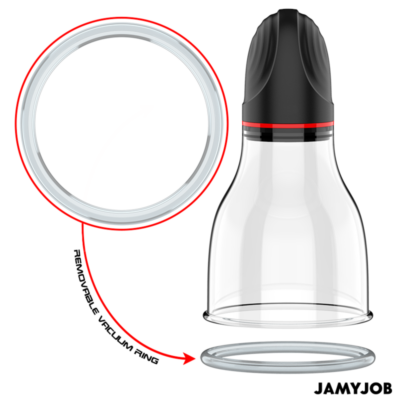 Jamyjob - xpand lite bomba de teste automática 3 níveis de sucção cinza jamyjob caliente. Pt