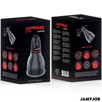 Jamyjob - xpand lite bomba de teste automática 3 níveis de sucção cinza jamyjob caliente. Pt