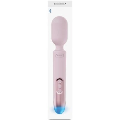 Kiiroo - prowand vibrator wand controle remoto + aplicativo gratuito rosa kiiroo caliente. Pt