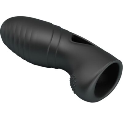 Pretty love - vibrador de dedo de silicone alan preto pretty love caliente. Pt