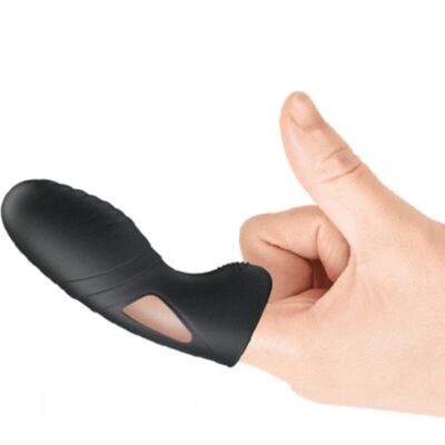 Pretty love - vibrador de dedo de silicone alan preto pretty love caliente. Pt