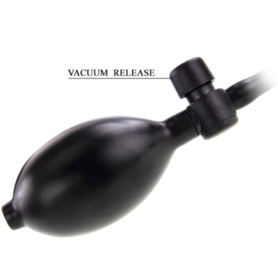Pretty love - plug anal inflável preto - image 5