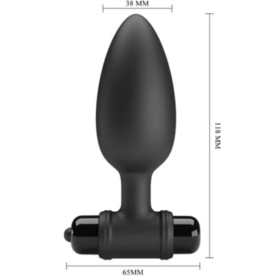 Pretty love - vibra butt plug 2 anal plug 10 vibrações preto pretty love caliente. Pt