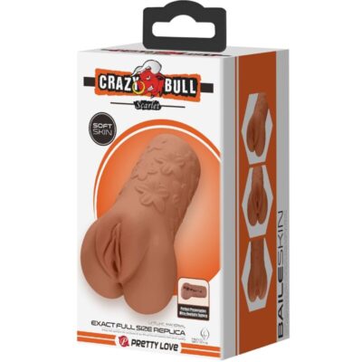 Crazy bull - design de vagina e ânus escarlate com flores carne crazy bull caliente. Pt