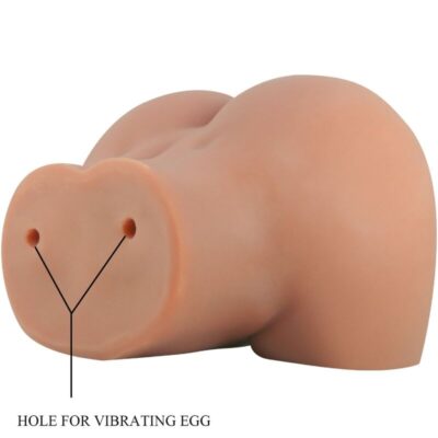 Crazy bull - vibrador mila butt com vagina realista e ânus controle de carne remoto - image 6
