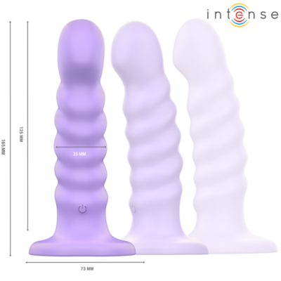 INTENSE - BRENDA VIBRADOR TAMANHO M DESIGN ESPIRAL 10 VIBRAÇÕES ROXO CONTROLE REMOTO 12 Intense - brenda vibrador tamanho m design espiral 10 vibrações roxo controle remoto intense fun caliente. Pt