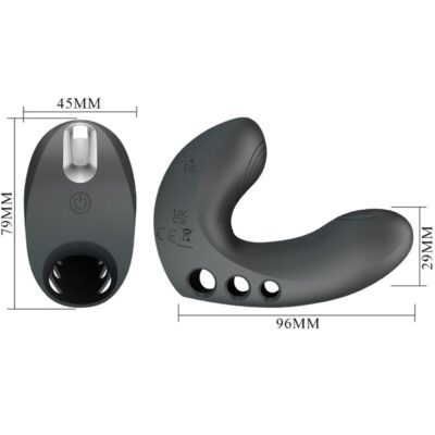 Pretty love - vibrador de dedo camelia 7 vibrações preto pretty love caliente. Pt
