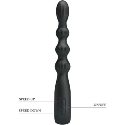 Pretty love - federer vibrador anal 12 vibrações preto pretty love caliente. Pt