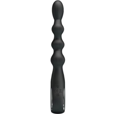 Alternative view of PRETTY LOVE - FEDERER VIBRADOR ANAL 12 VIBRAÇÕES PRETO