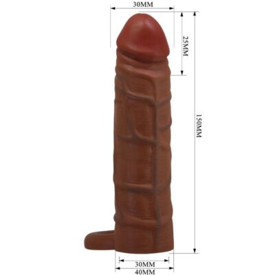 Pretty love - manga penis kaile com extensão de 2,5 cm mulato pretty love caliente. Pt