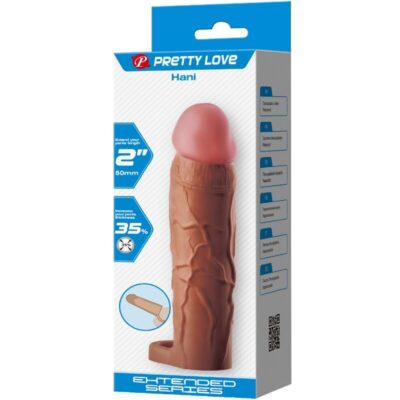 Pretty love - manga hani penis com extensão de 5 cm mulato pretty love caliente. Pt