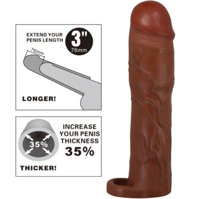 Pretty love - manga penis gerd com extensão de 7,6 cm mulato pretty love caliente. Pt