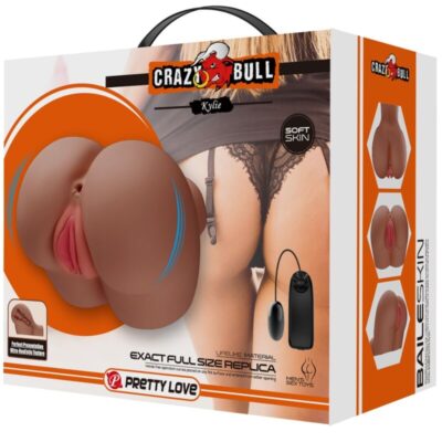 CRAZY BULL - VIBRADOR KYLIE ASS COM CONTROLE REMOTO REALISTA DE VAGINA E ÂNUS 17 Crazy bull - vibrador kylie ass com controle remoto realista de vagina e ânus crazy bull caliente. Pt