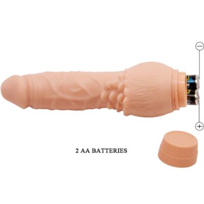 Baile - barbara vibrador realista 19,5 cm carne baile caliente. Pt
