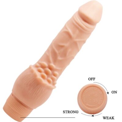 Baile - barbara vibrador realista 19,5 cm carne baile caliente. Pt