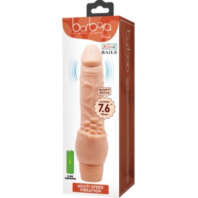 Baile - barbara vibrador realista 19,5 cm carne baile caliente. Pt