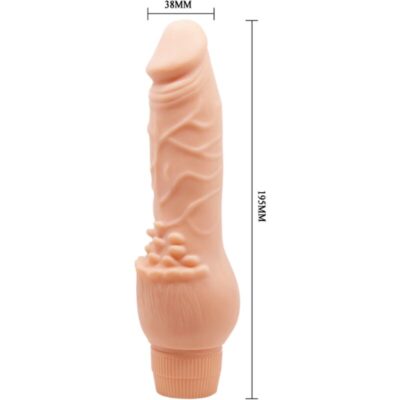 Baile - barbara vibrador realista 19,5 cm carne baile caliente. Pt