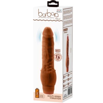 Baile - barbara vibrador realista 19,5 cm mulato baile caliente. Pt