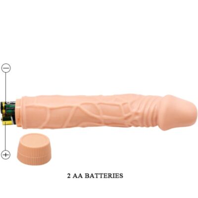 Baile - bob vibrador realista 22,5 cm carne baile caliente. Pt