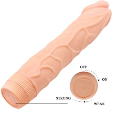 Baile - bob vibrador realista 22,5 cm carne baile caliente. Pt