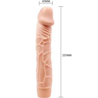 Baile - bob vibrador realista 22,5 cm carne baile caliente. Pt
