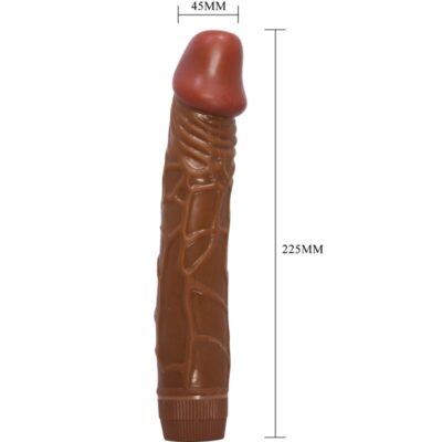 Baile - bob vibrador realista 22,5 cm mulato baile caliente. Pt