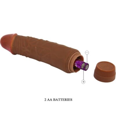 Baile - jeff vibrador realista 19,5 cm mulato baile caliente. Pt