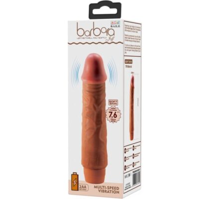 Baile - jeff vibrador realista 19,5 cm mulato baile caliente. Pt