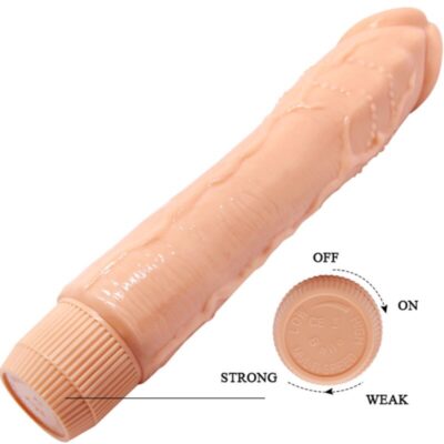 Baile - vibrador realista dybbuk 24 cm carne baile caliente. Pt