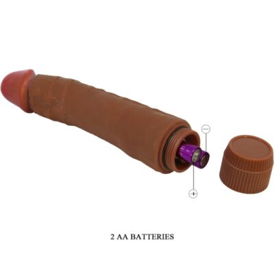 Baile - vibrador realista dybbuk 24 cm mulato baile caliente. Pt