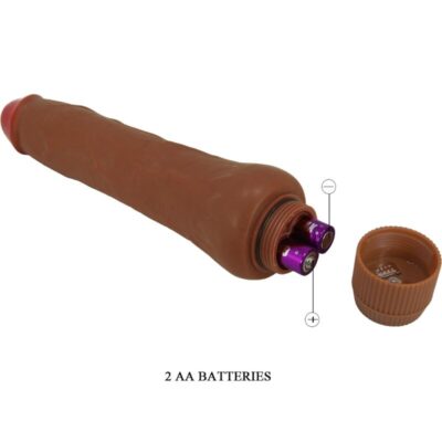 Baile - vibrador realista dryad 25 cm mulato baile caliente. Pt