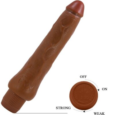 Baile - vibrador realista dryad 25 cm mulato baile caliente. Pt