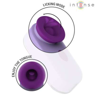 Intense - estimulador de clitóris sabrina roxo intense fun caliente. Pt