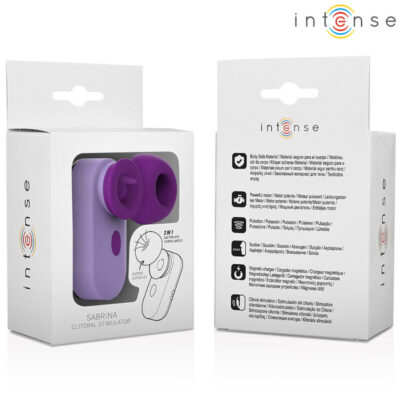 Intense - estimulador de clitóris sabrina roxo intense fun caliente. Pt