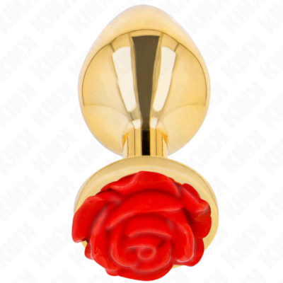 Alternative view of KINK - PLUG ANAL OURO ROSA VERMELHO TAMANHO L