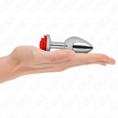 Kink - plug anal rosa vermelho tamanho m kink pleasure plugs caliente. Pt