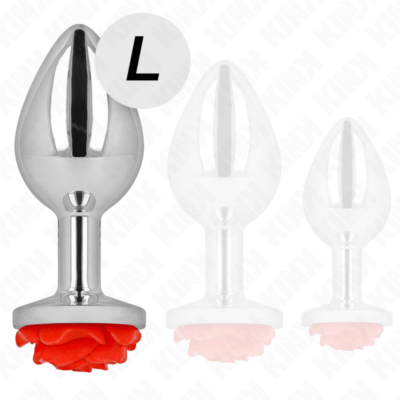 Alternative view of KINK - PLUG ANAL ROSA VERMELHO TAMANHO L